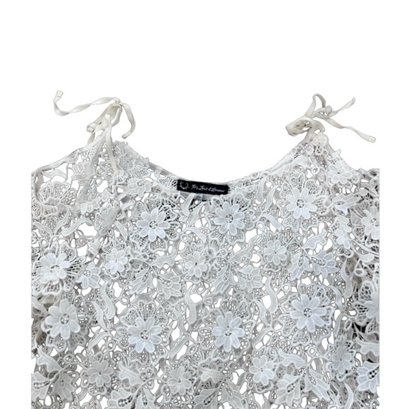 FOR LOVE AND LEMONS | white crochet top - Picture 2 of 3